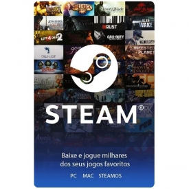 Steam R$100 Wallet Brazil