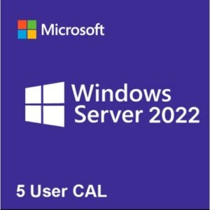 Windows Server Cal 2022 Br - 5 Clientes User Cal Oem Software