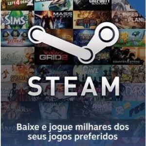Steam Gift Card - R$20